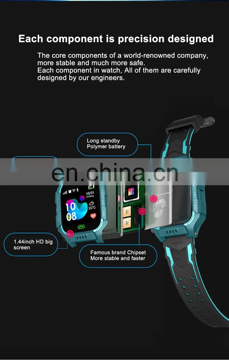 mobile watch phones Latest 2020 Shenzhen Student 2G smart watch for kids with sim card camera dial call phone smart watch