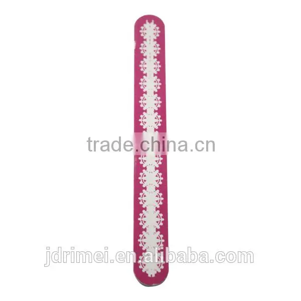 Flower design nail files/sand paper nail file/coforful nail file