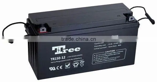 3 years warranty Leisure Battery 12v 150ah Sealed Deep Cycle battery