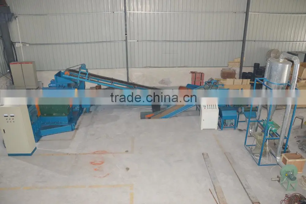 Xinyutian brand car tire recycling crumb rubber plant/crumb rubber machinery