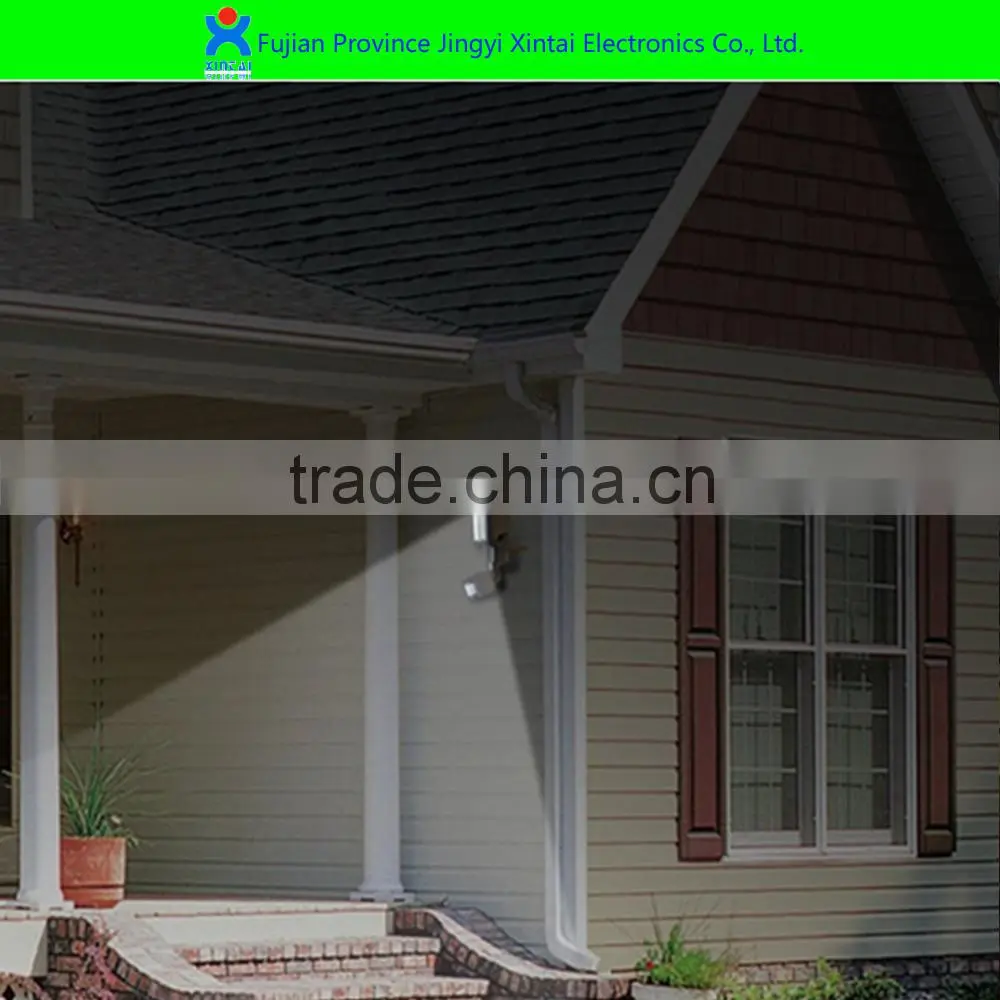 Solar panel supply power led flood light with PIR Motion Sensor