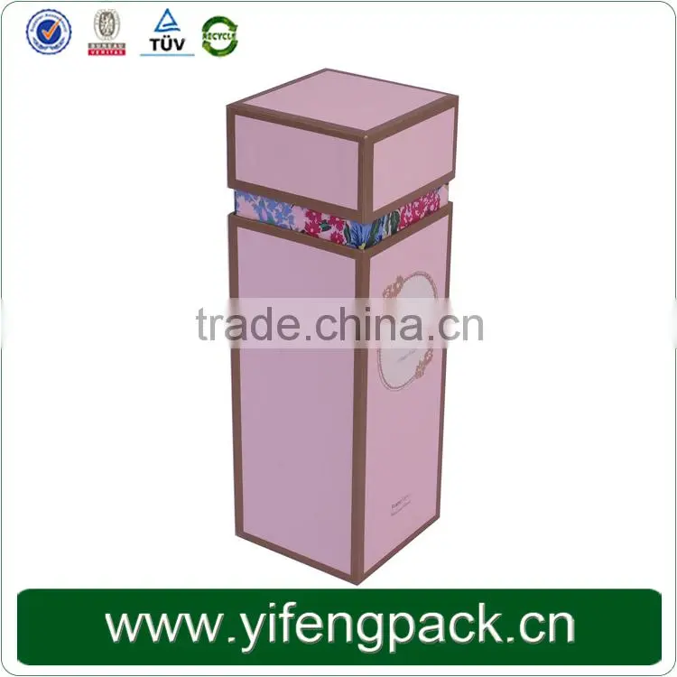 Custom design paper cardboard empty matching box Liquid Face Wash packaging box