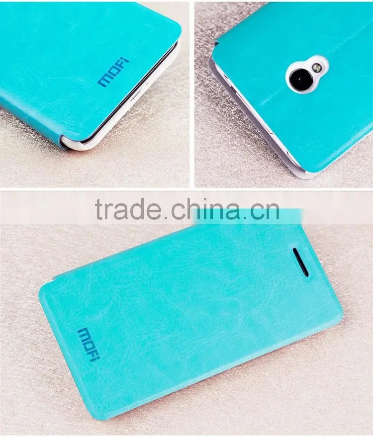 2016 MOFi Case Handset Coque Housing for Meizu MX2, Funda Celular Flip Leather Back Cover for Meizu MX2