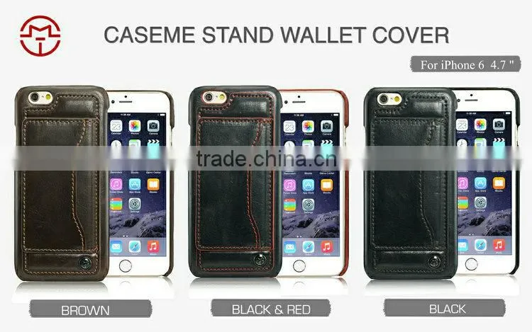 for iphone 6 case leather wallet , wallet leather phone case for iphone 6 ,accessories for iphone 6