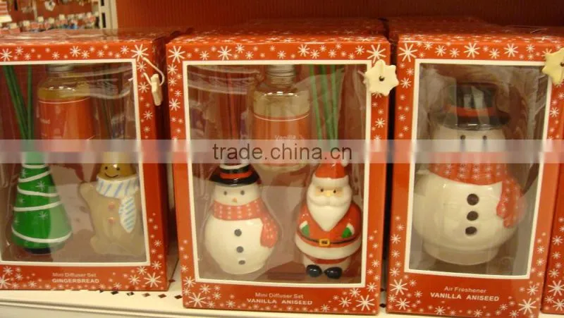 Home fragrance aroma reed diffuser gift set for Christmas