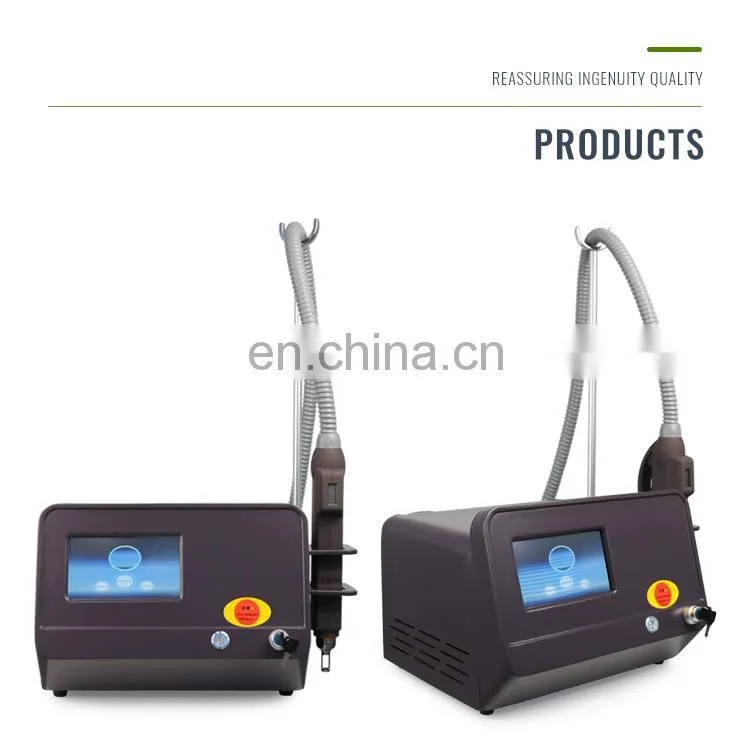 Professional Brown Style Pico Laser Tattoo Removal Solon Beauty Machine