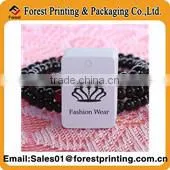 2014 fashion clothing brand paper labels and garment hang tags printing