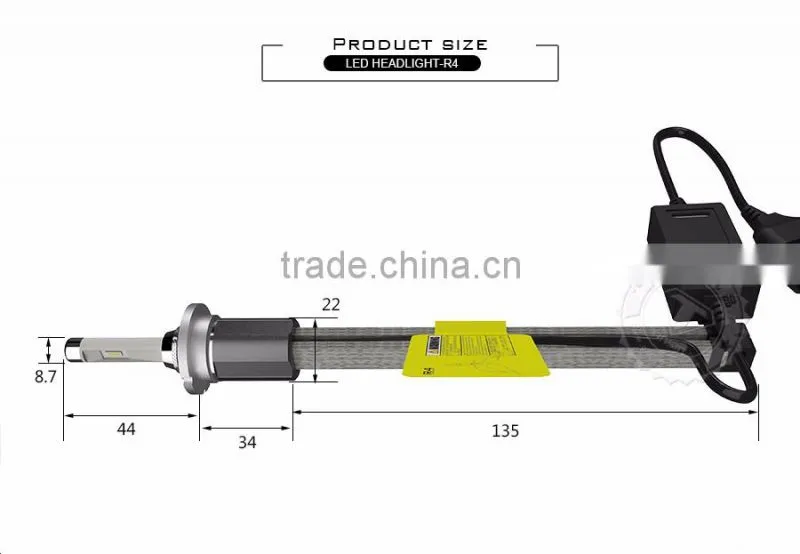 Completed car light model R4 led headlight xenon d2s ballast, xenon d2s ballast, 100w d2s