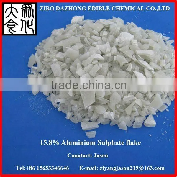 Water Treatment Chemical With Flaky Aluminium Sulphate
