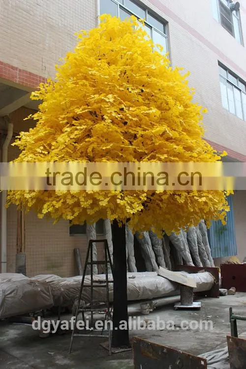 the cheap highimitation artificial trees large leaf artificial outdoor/indoor large trees ginkgo tree