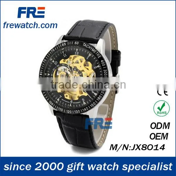 automatic mens watch transparent mechanical watches