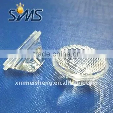 Unique design Stria surface plano pmma lens cover led lens 20mm