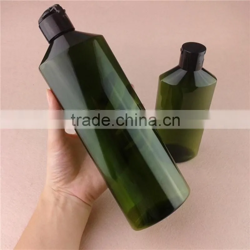 500ml and 250ml PET Bottles Squeeze with Flip Cap