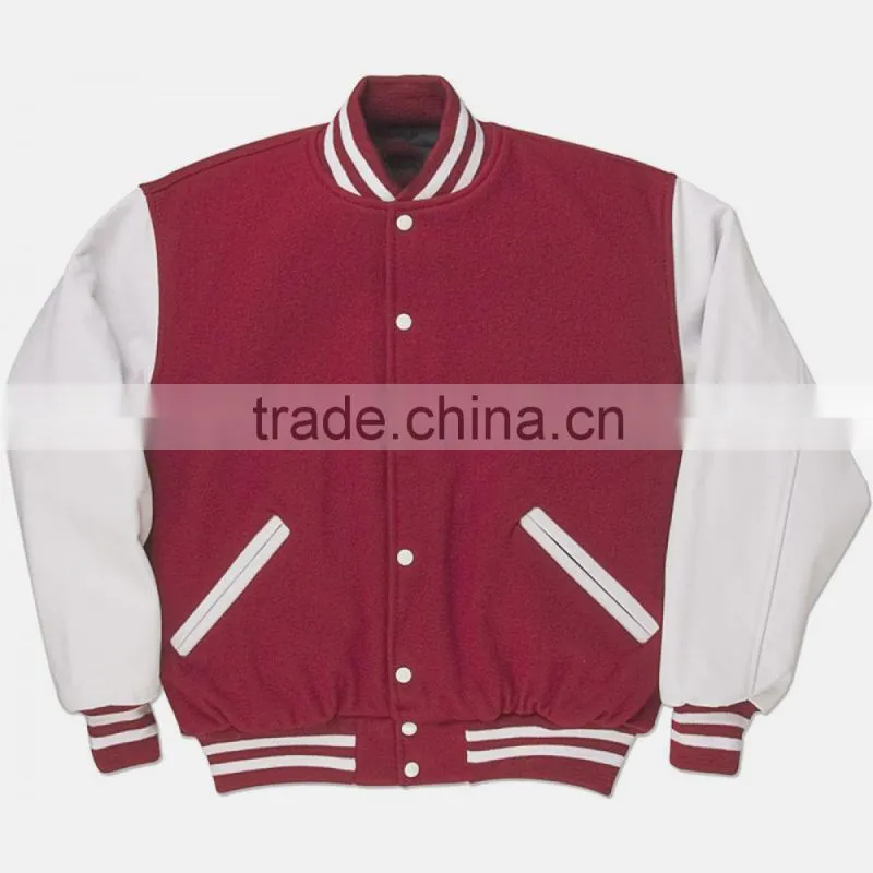 Hot Mens Boys College Varsity Letterman Baseball Jacket