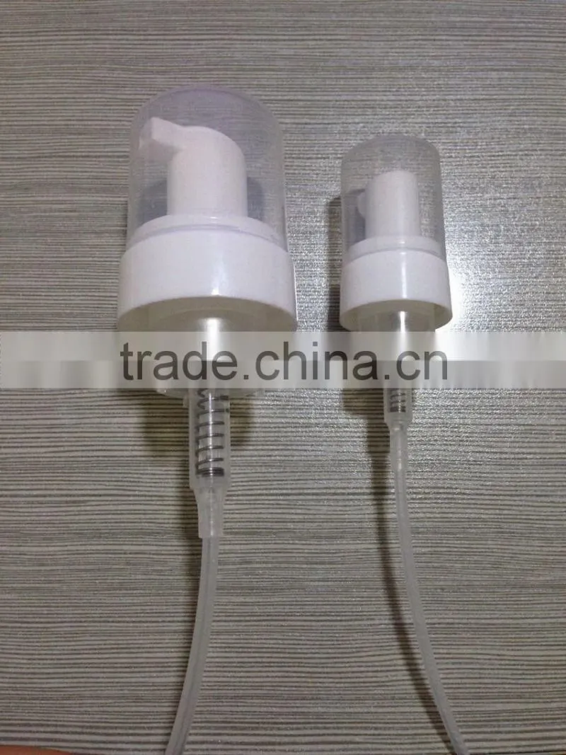 foam pump sprayer plastic material different size