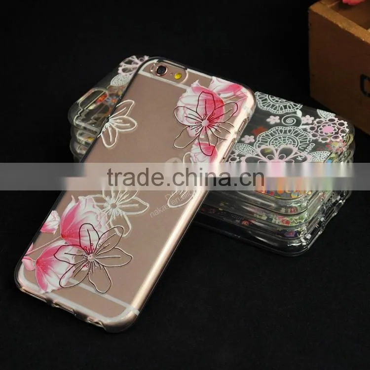 Customized beautiful ultra thin case for iphone 6s case tpu
