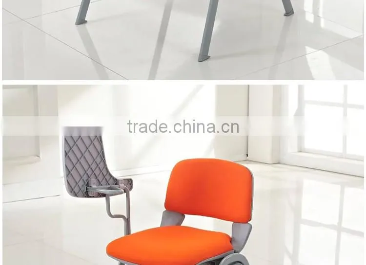 table stackable office visitor chair training staff metal meeting room chair