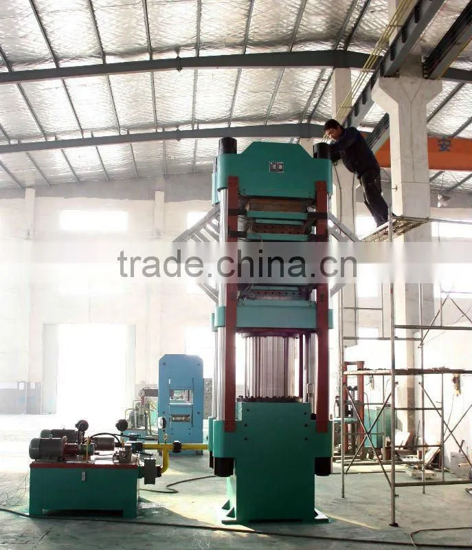 high quality eva foaming vulcanizing press plant