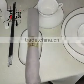 100% Polyester dyeing Colorful Decoration hotel Table Napkin