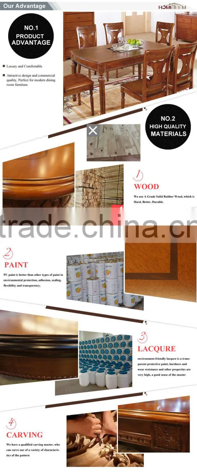 Antique Italian style fixed kitchen furniture