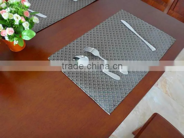 High quality dinner Pvc placemat
