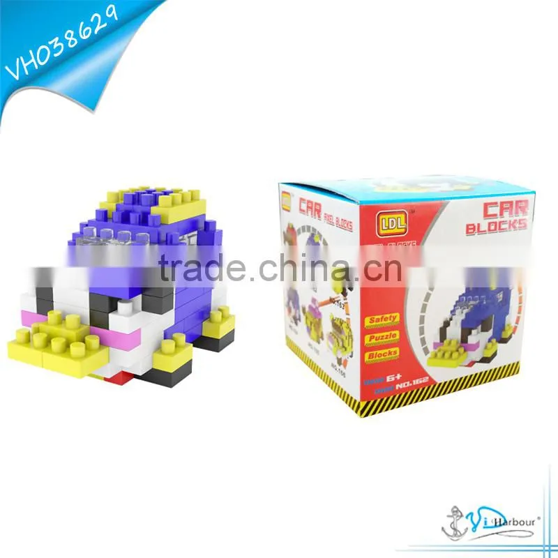 Diamond Building Block Toy Cartoon Car