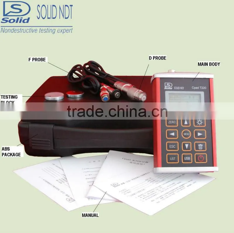 Solid Cpad T Serise used coating painting thickness tool