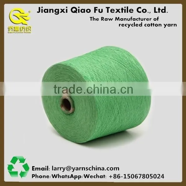2016 60/40 Dyed Polyester Recycled Cotton Open End Yarn for Knitting and Weaving Yarn