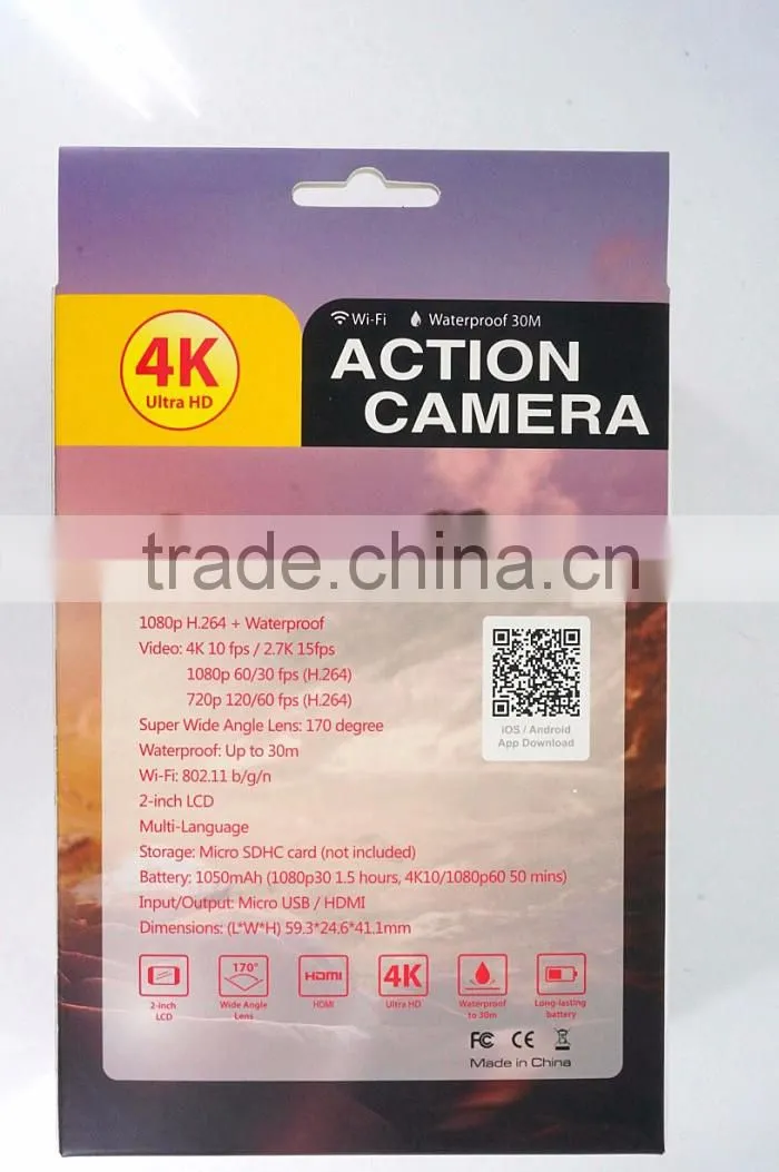 New arrival cheap h9 hd extreme sports action video camera