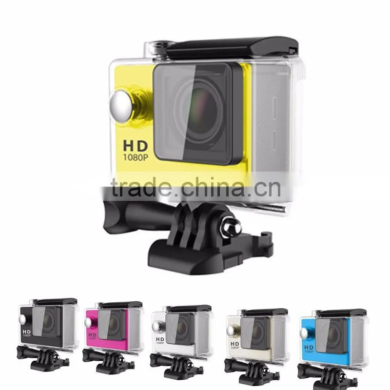 china cheap waterproof action camera full hd 1080p waterproof sports camera