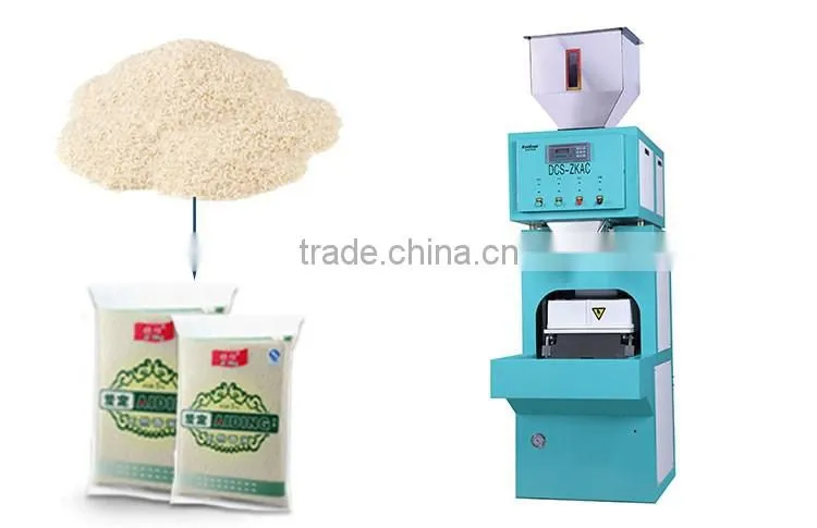 Double side packaging machine of rice food vacuum machine
