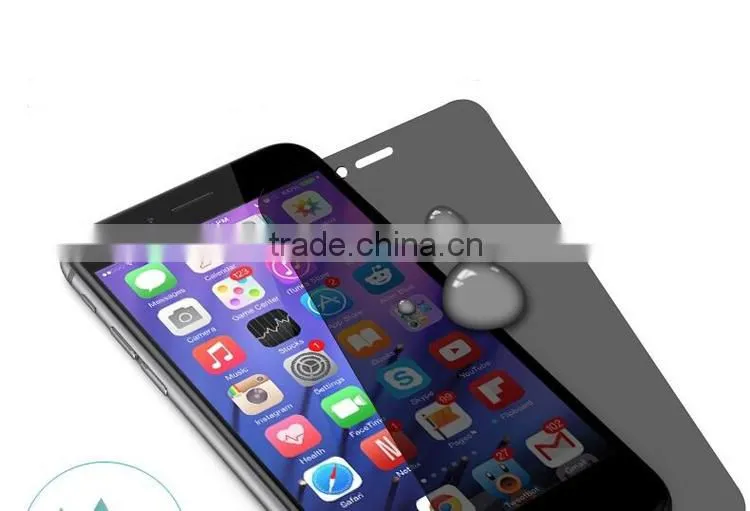 Factory wholesale privacy tempered glass screen protector for iphone 6s 6s plus