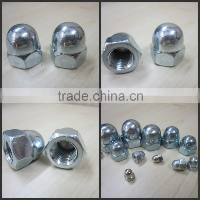 M14 steel connecting cap nut (DIN1587)