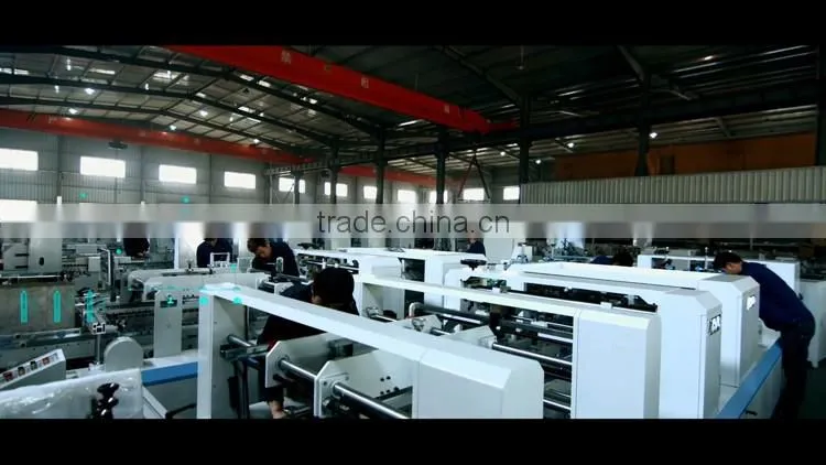 ZH-580PC-Automatic Cardboard Box Folder Gluer With Bottom Lock Machine