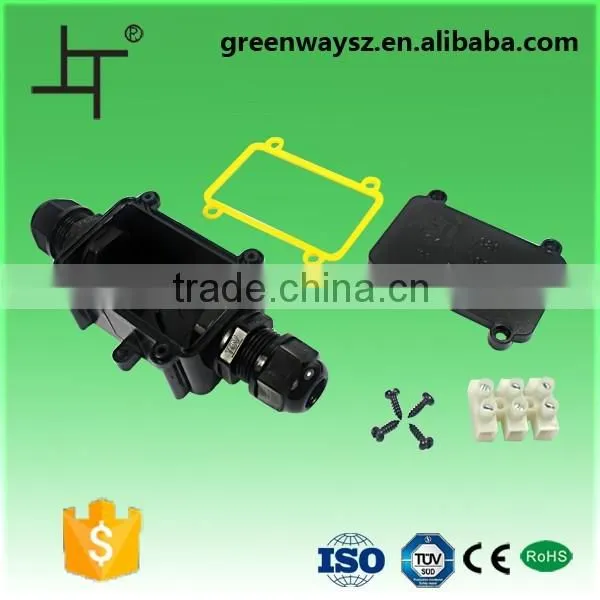 China offer tuv 2 hole outdoor waterproof junction box ip68