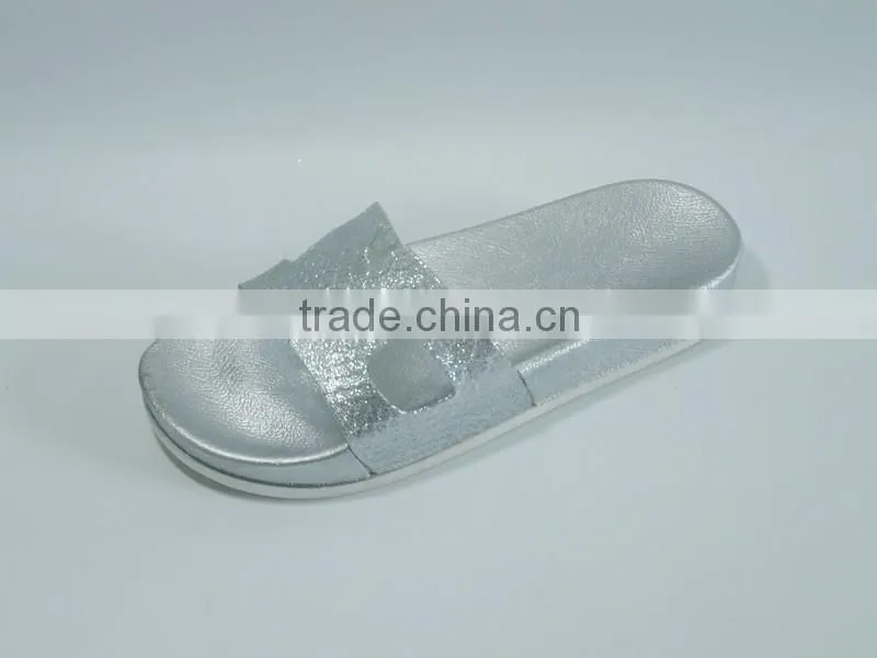 2016 New design Women H shape upper Flat slippers