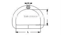 Stainless Steel 316 304 Hardware D ring in Baite Rigging Hardware Professional Manufacturer Cheap