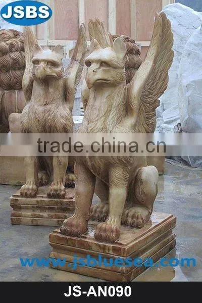 Black Lion Statue, Marble Lion JS-AN039Y More patterns for chosing!