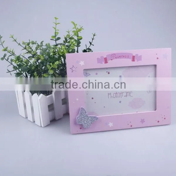 2014 Hot Sale 4*6 Pincess MDF Photo Frame With 3D Effect