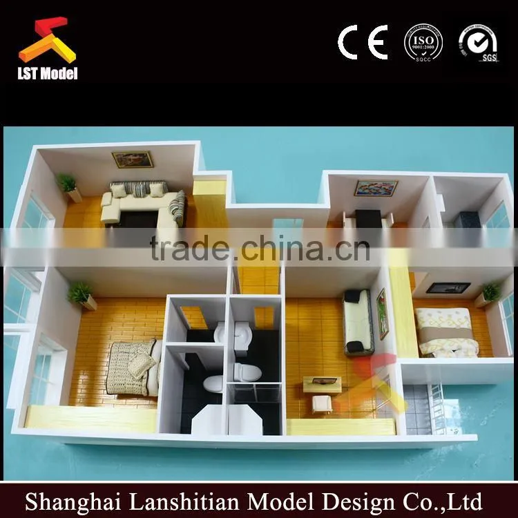 maquettes for villa building house plan,3d scale architectural model maker