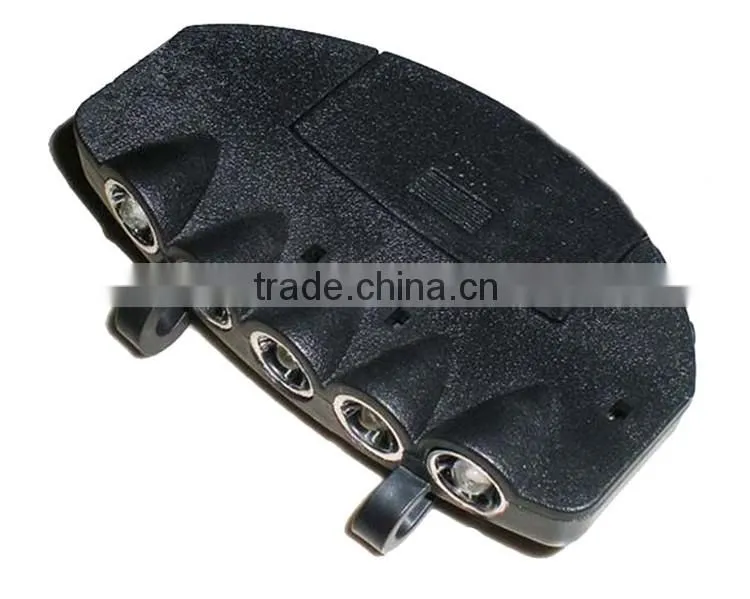 5LEDs Plastic Cap Hat Light 2*CR2032 Battery Powered LED Fishing Light LED Hat Light Sale Black LED Portable Headlamp
