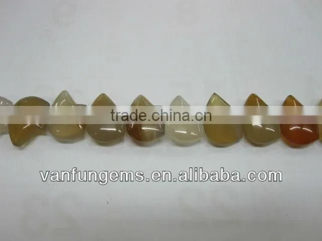 Hot-seller carved white turquoise bear beads nacklace for wholesale gems