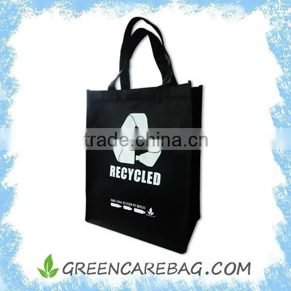 Recycled PET Stitch Bonded Non Woven Handle Bag