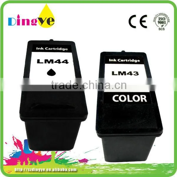 China Supply filled remanufactured ink cartridges for Lexmark 43 44