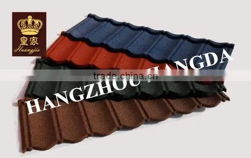 Hot sell product stone coated metal tile for villas