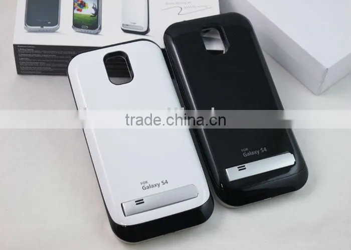 Portable rechargable battery case for galaxy S4, for samsung i9500 galaxy s4 case,3200mAh