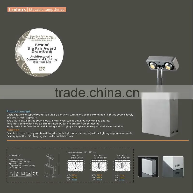 Modern LED garden light 6*1W/Insert mud lamp/Hotel light/Household lighting/park/villa