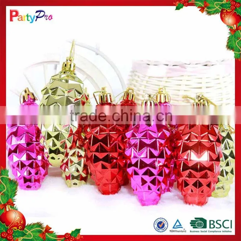 Partypro 2015 Wholesale Christmas Decorations Colorful Balls Christmas Balls With Wire