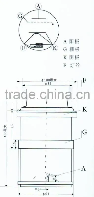 Ceramic Pulse Thyratron ZQM1-1000/10