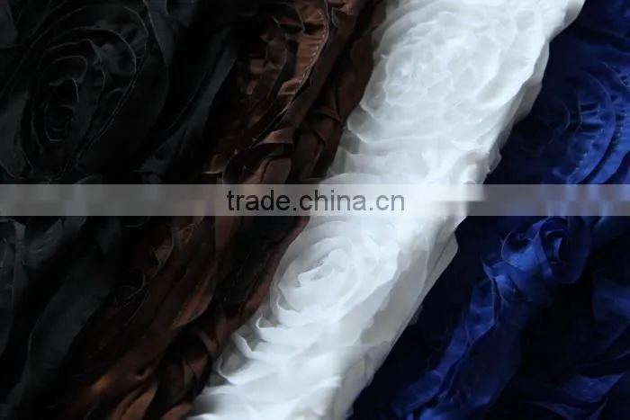 N/P Taffeta Tape Embroidery Fabric for Dress and Cushion